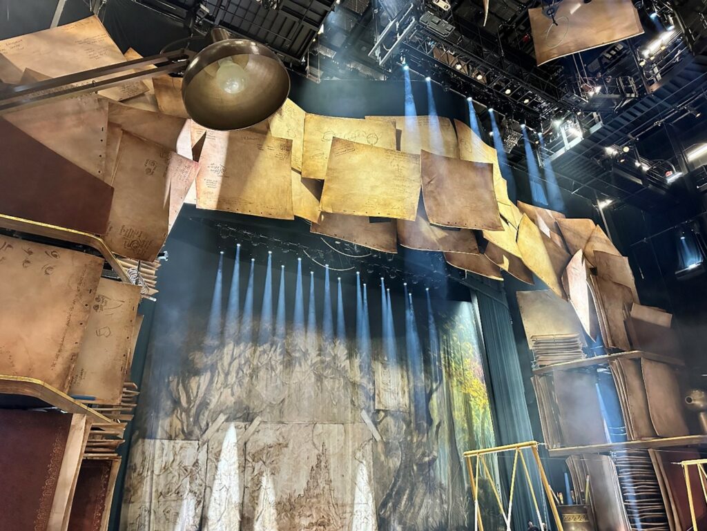 Picture showing stage props at Cirque de Soleil.